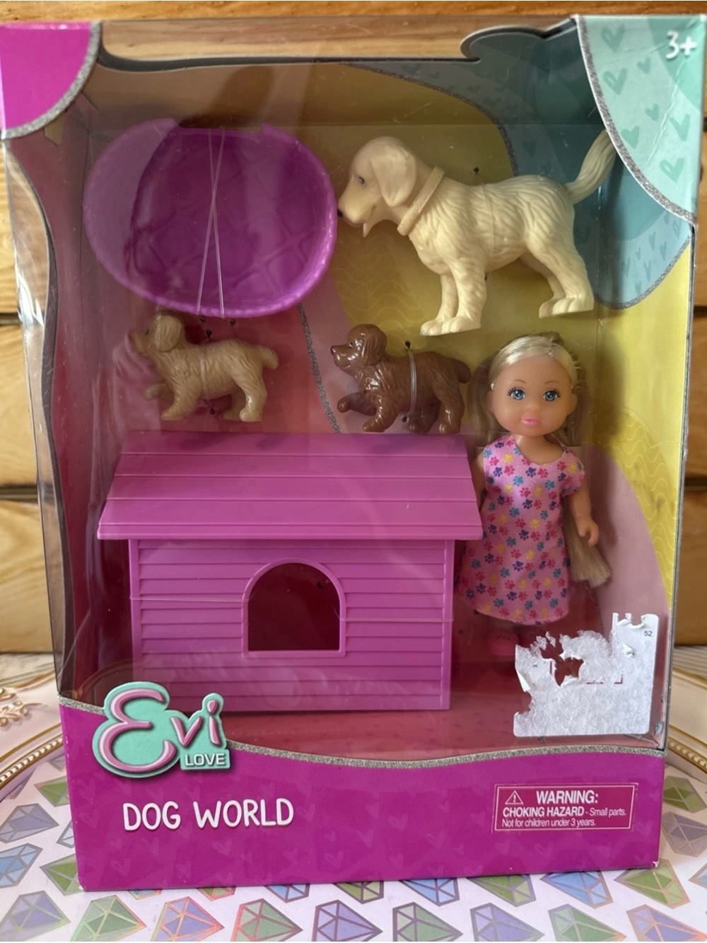 SIMBA TOYS- EVI LOVE - DOG World PLAY SET New In Original Packaging